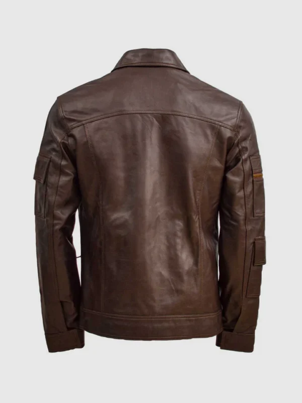 Shop Brown Sheep Leather Jacket for Men