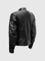 Soft Black Sheep Leather Jacket for Men