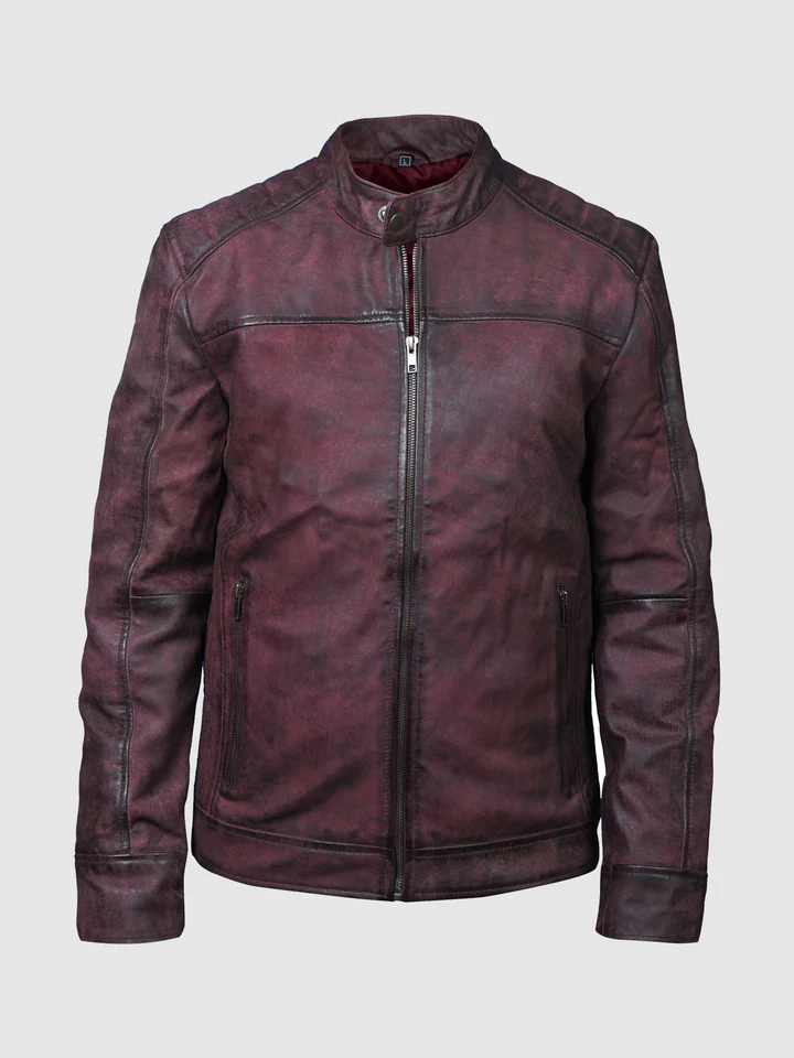 Classic Burgundy Waxed Jacket