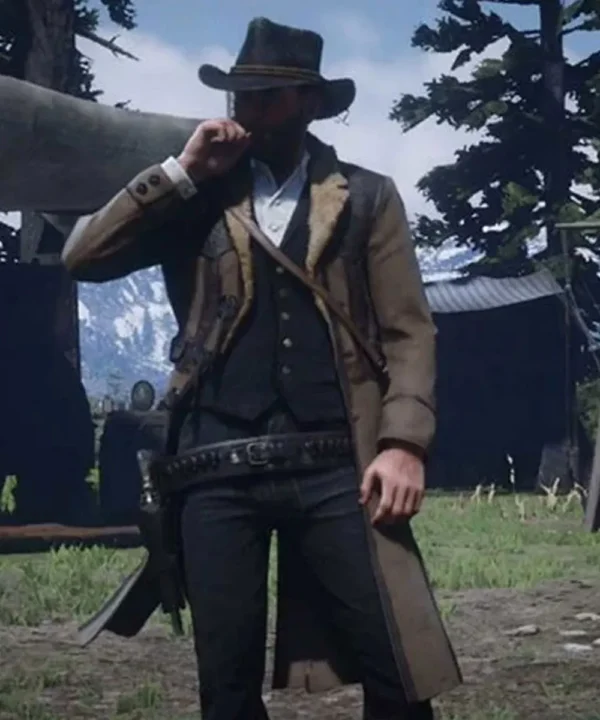 Montana Red Dead Redemption 2 Coat - The Jacket Place