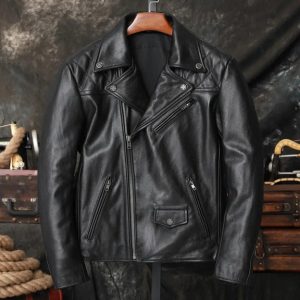 Buy Mystical Protective Gear Cowhide Jacket in Black Color