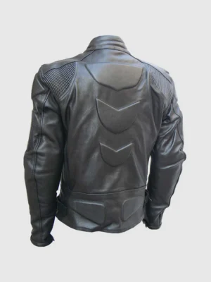 Buy Protective Men's Black Leather Motorcycle Jacket