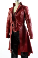 Captain America Red Trench Coat for Women