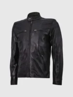 Buy Summer Jacket - Cafe Racer Jacket in Black