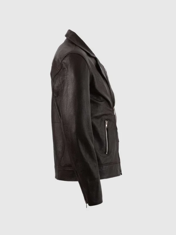 Summer Double Rider Leather Jacket for Men