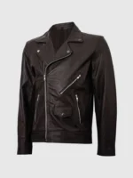 Grab Summer Jacket - Double Rider Leather Jacket for Men