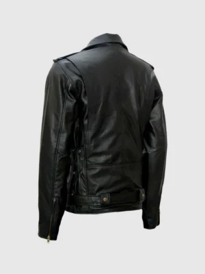 Buy Black Leather Motorcycle Jacket