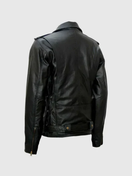 Buy Black Leather Motorcycle Jacket