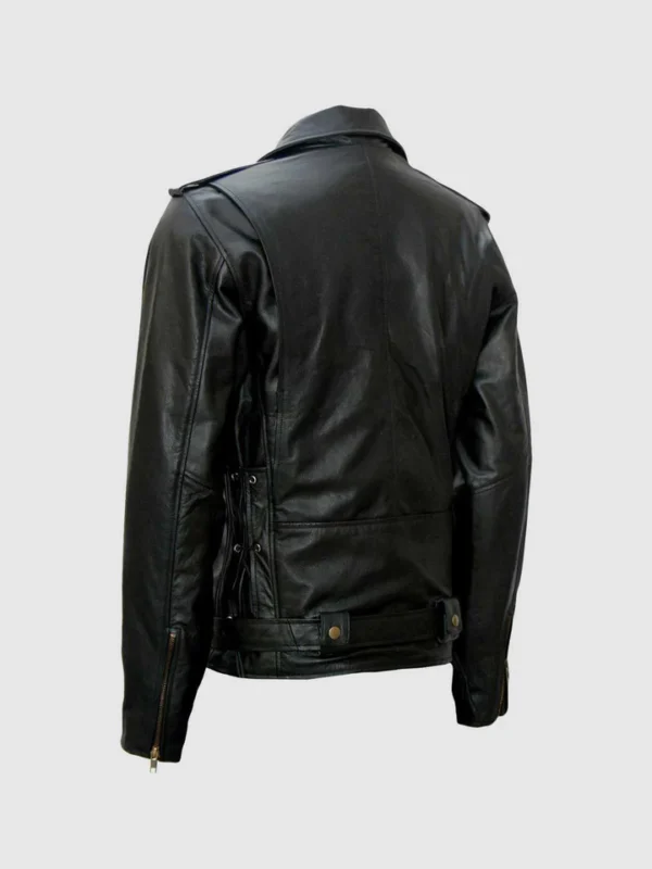 Buy Black Leather Motorcycle Jacket