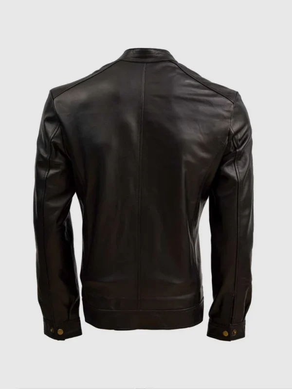 Biker Style Timeless Sheep Leather Jacket for Men