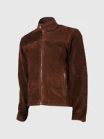 Tom Cruise Classic Suede Leather Jacket for Men