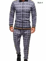Buy The Gentlemen Coach Tracksuit for Men Check design - The Jacket Place