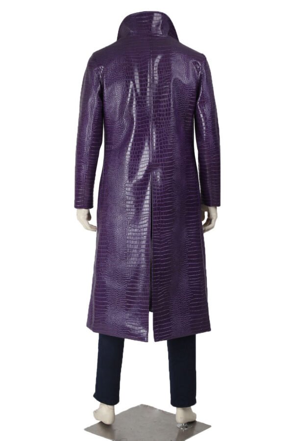 Suicide Squad Joker Purple Coat for Men