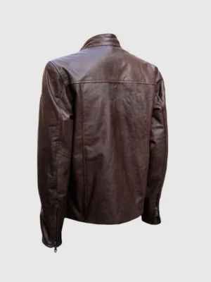 Buy Vintage Brown Leather Jacket for Men