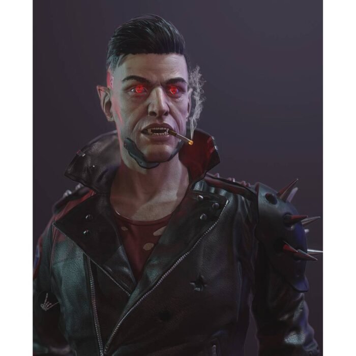 Purchase Cyberpunk 2077 Dracula Studded Jacket - The Jacket Place